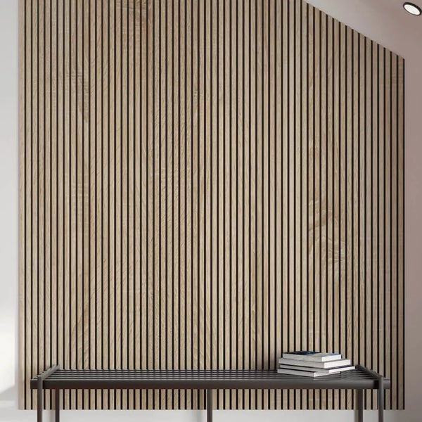 Prémium Akusztikus Falpanel - Pecan