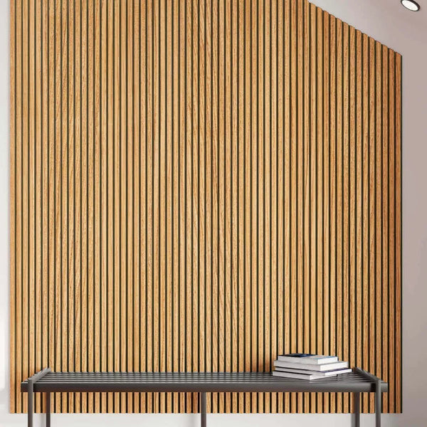 Prémium Akusztikus Falpanel - Pecan